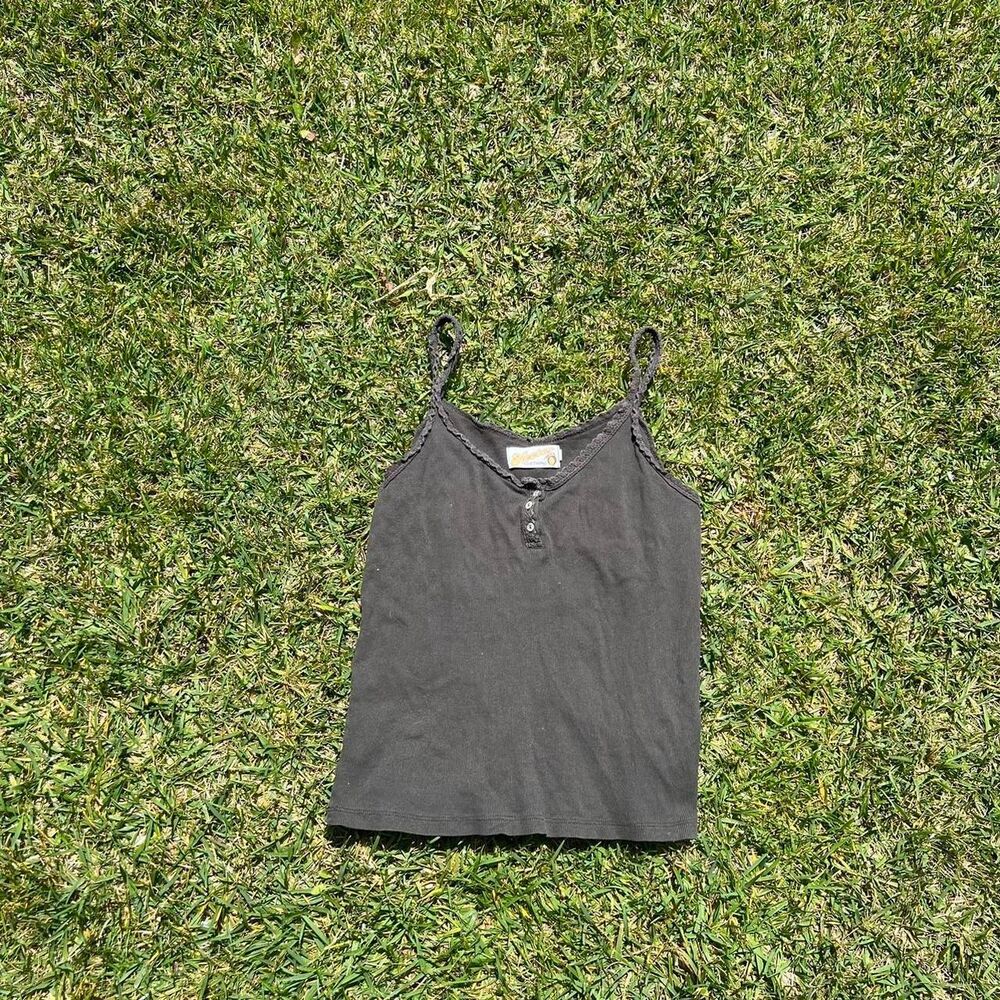 Nectar clothing y2k henley top womens size L
